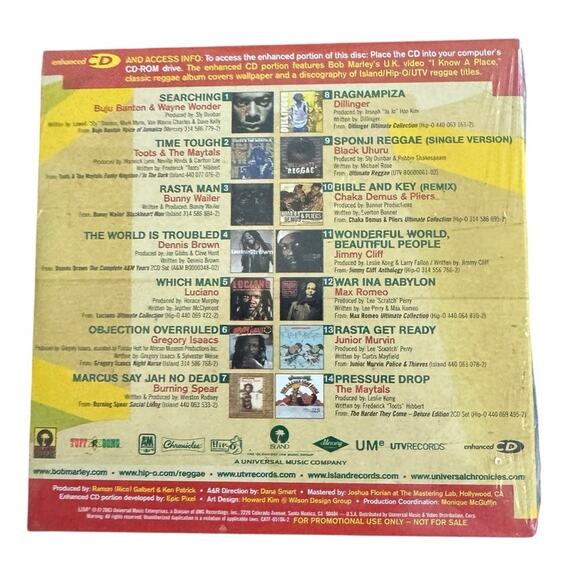 Island Reggae Jamaican Music History Promo CD Jimmy Cliff Dillinger Luciano NEW - Picture 2 of 5